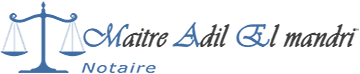 Notaire Adil EL MANDRI